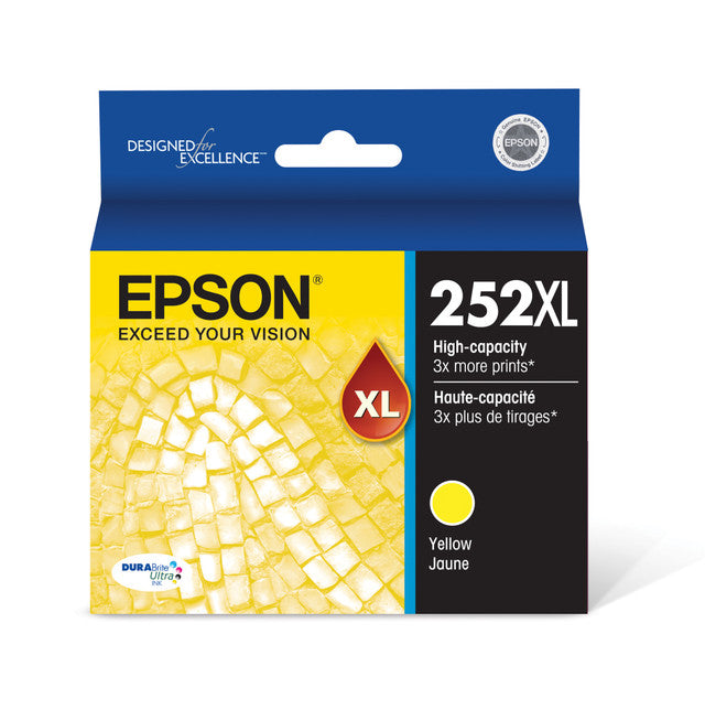 New, Pre-Owned - Epson T252XL Yellow (T252XL420) Ink Cartridge