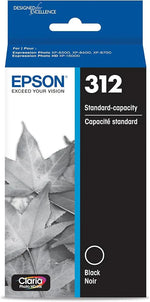 New, Pre-Owned - Epson 312 Black Claria Photo HD Ink Cartridge, T312120