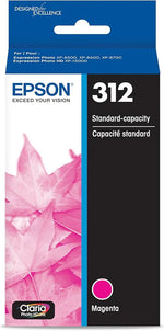 New, Pre-Owned - Epson 312 Magenta Claria Photo HD Ink Cartridge, T312320