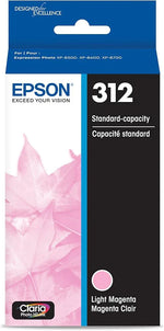 New, Pre-Owned - Epson 312 Light Magenta Claria Photo HD Ink Cartridge, T312620