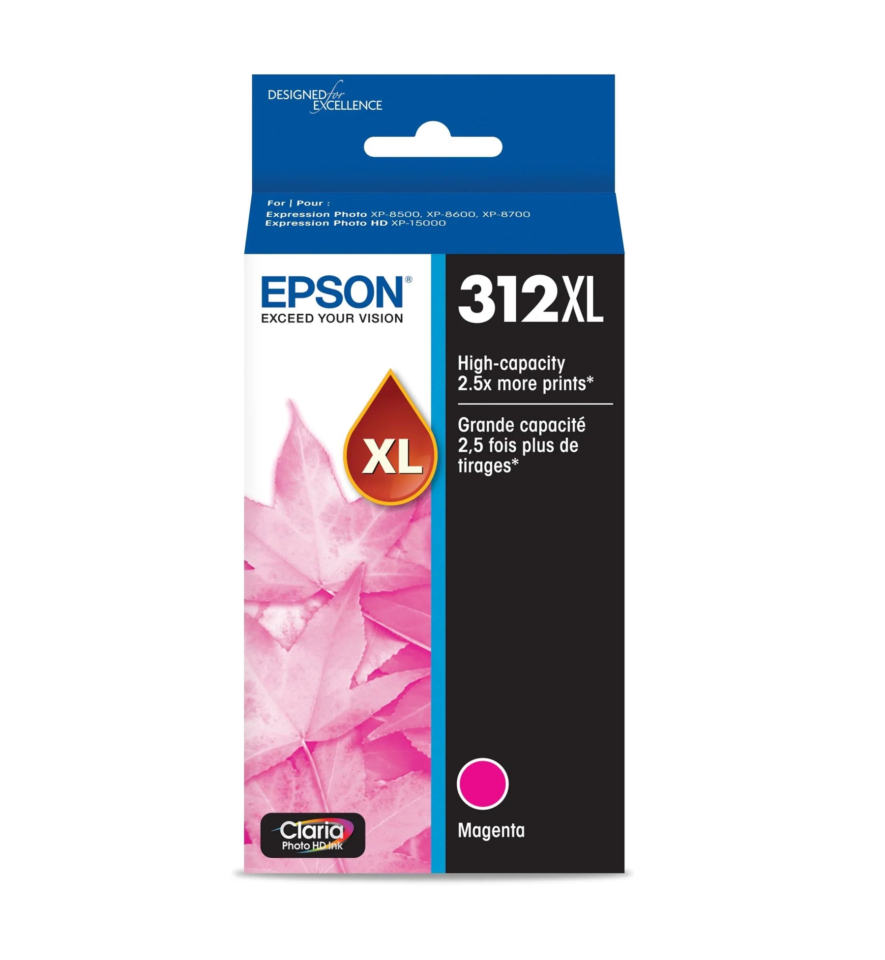 New, Pre-Owned - Epson 312XL High-Yield Magenta Ink Cartridge, T312XL320