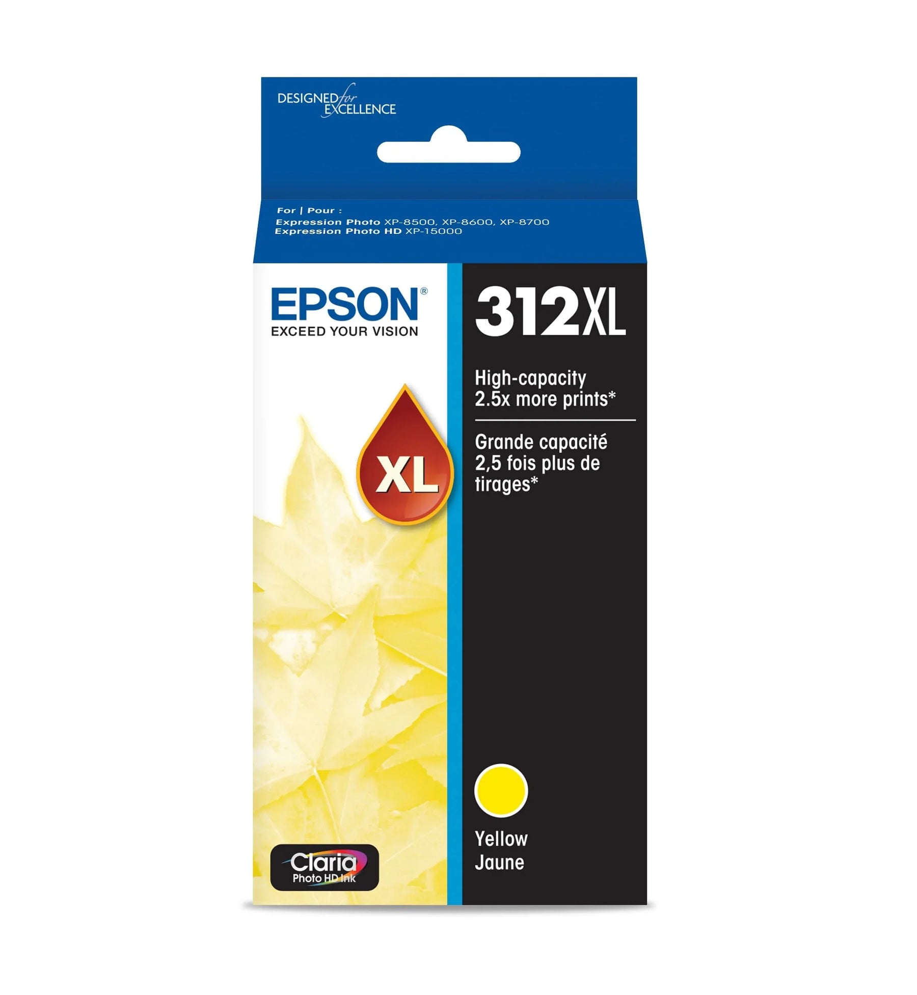 New, Pre-Owned - Epson 312XL High-Yield Yellow Ink Cartridge, T312XL420