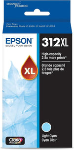 New, Pre-Owned - Epson 312XL High-Yield Light Cyan Ink Cartridge, T312XL520