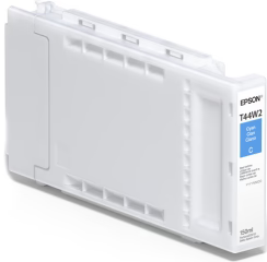 New, Pre-Owned - Epson T44W2 Standard Yield Cyan Ink Cartridge, T44W220