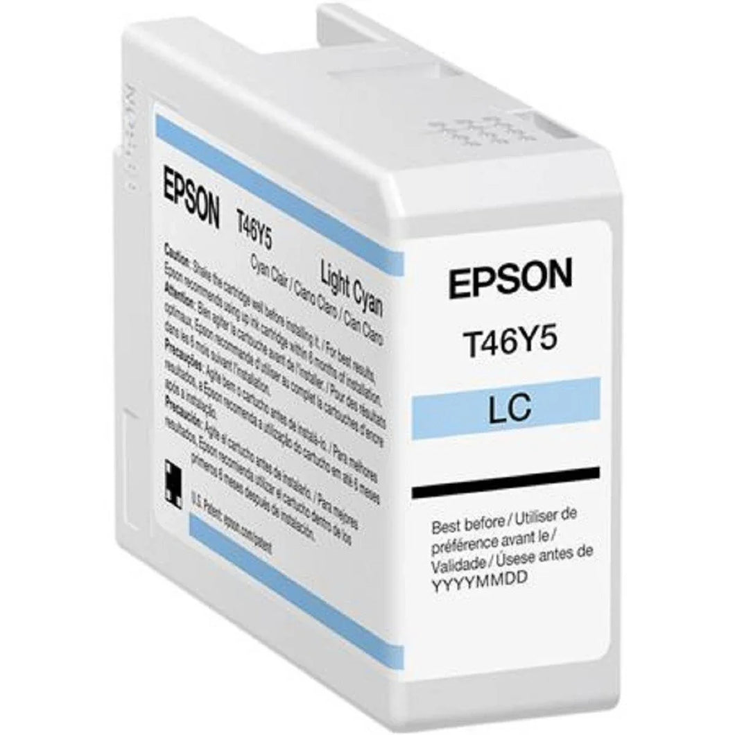 New, Pre-Owned - Epson T46Y5 Standard Yield Light Cyan Ink Cartridge