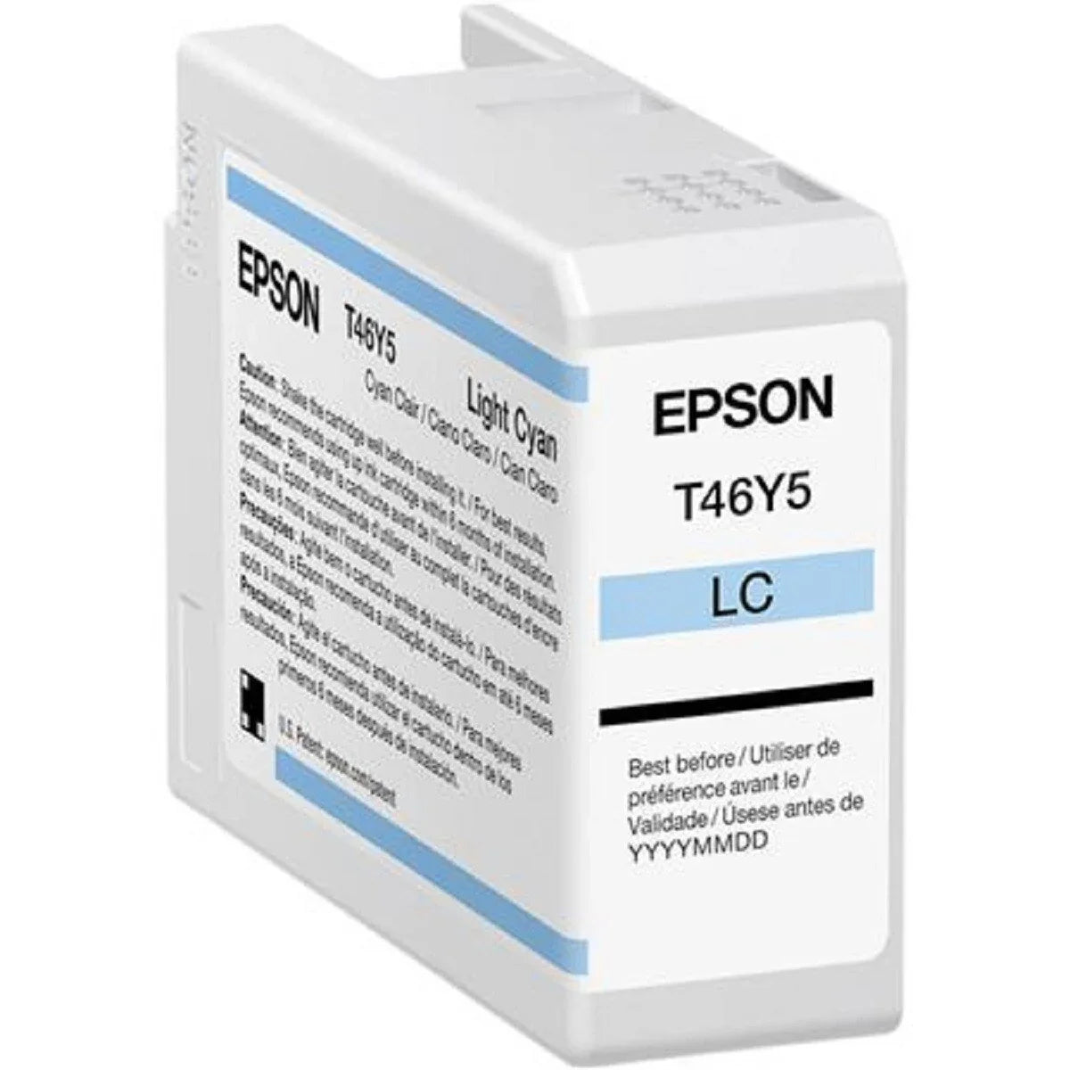 New, Pre-Owned - Epson T46Y5 Standard Yield Light Cyan Ink Cartridge