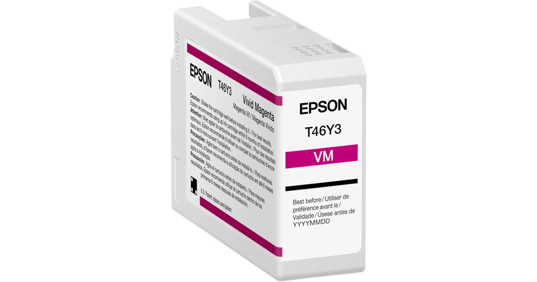 New, Pre-Owned - Epson T46Y3 Standard Yield Vivid Magenta Ink Cartridge