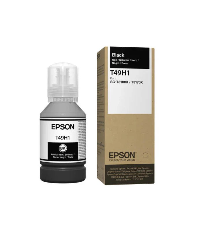 New, Pre-Owned - Epson T49H1 Standard Yield Black Ink Bottle, T49H100
