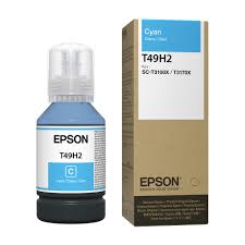 New, Pre-Owned - Epson T49H2 Standard Yield Cyan Ink Bottle, T49H200