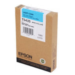 New, Pre-Owned - Epson T543 Light Cyan 110ml UltraChrome Ink Cartridge, T543500
