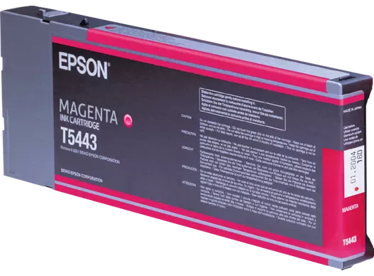 New, Pre-Owned - Epson T5443 High-Yield Magenta 220ml Ink Cartridge, T544300