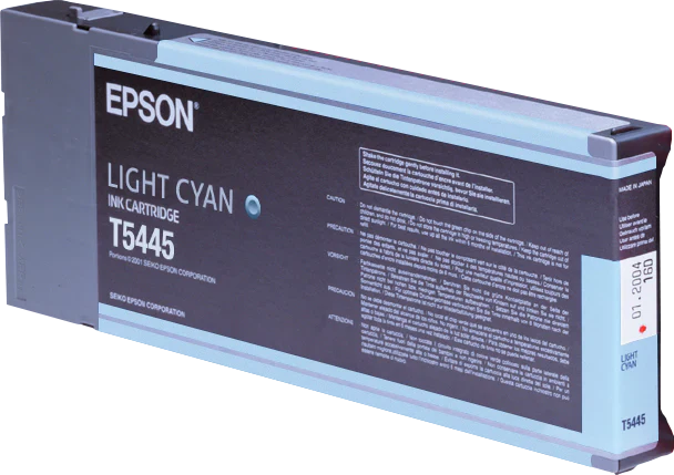 New, Pre-Owned - Epson T5445 High-Yield Light Cyan 220ml Ink Cartridge, T544500