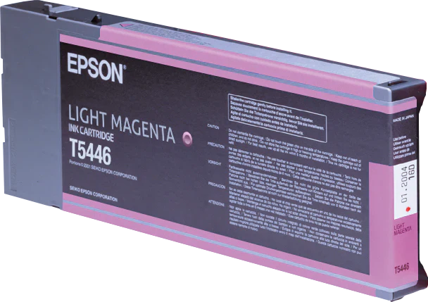 New, Pre-Owned - Epson T5446 High-Yield Light Magenta 220ml Ink Cartridge, T544600