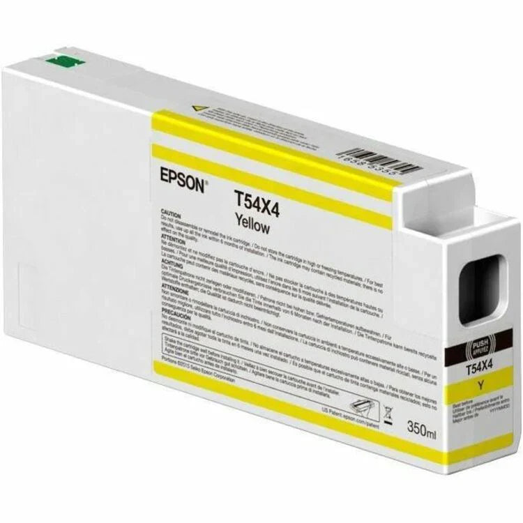 New, Pre-Owned - Epson T54X4 High Yield Yellow Ink Cartridge, T54X400