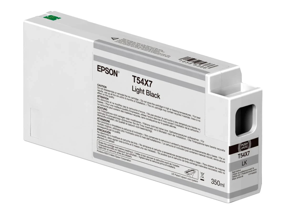 New, Pre-Owned - Epson T54X7 High Yield Light Black Ink Cartridge, T54X700