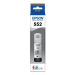 New, Pre-Owned - Epson (552) Ultra High-Yield Gray Ink Bottle, T552520-S