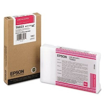 New, Pre-Owned - Epson T6023 Vivid Magenta Ink Cartridge