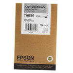 New, Pre-Owned - Epson T6059 Light Light Black Ink Cartridge, T605900