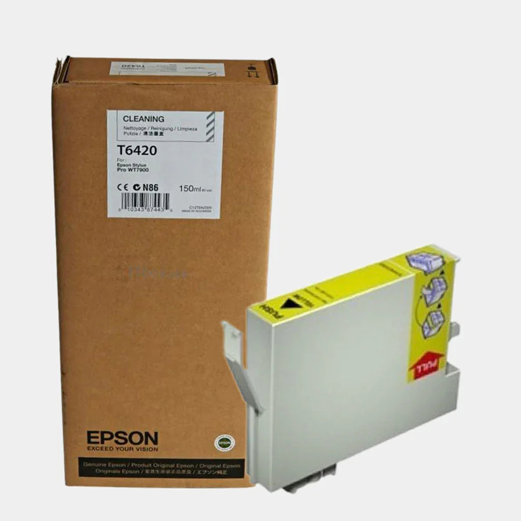 New, Pre-Owned - Epson T642000 UltraChrome HDR Inkjet Cleaning Cartridge
