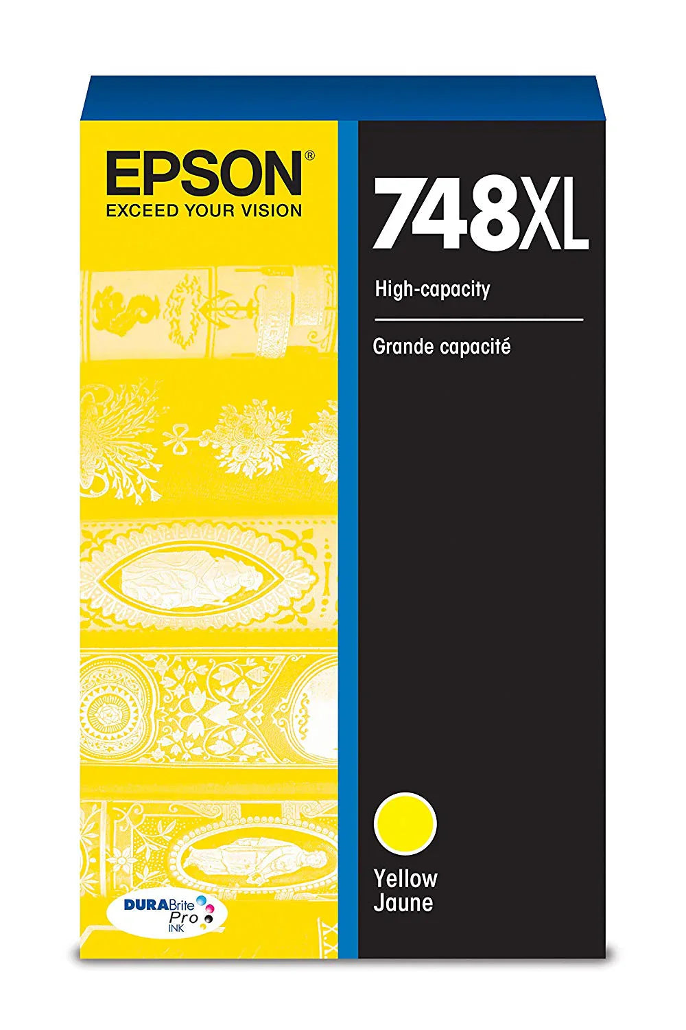 New, Pre-Owned - Epson 748XL High-Yield Yellow DURABrite Pro Ink Cartridge, T748XL420