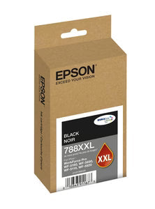 New, Pre-Owned - Epson 788XXL Extra High Yield Black Ink Cartridge, C13T788120