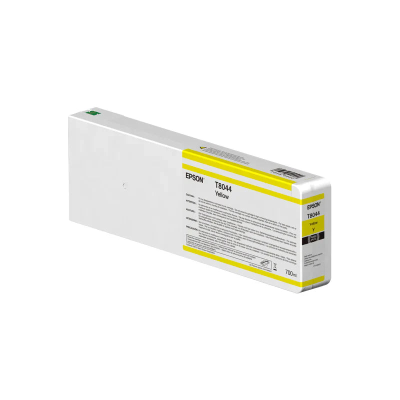 New, Pre-Owned - Epson 700ml UltraChrome HD Yellow Ink Cartridge, T804400