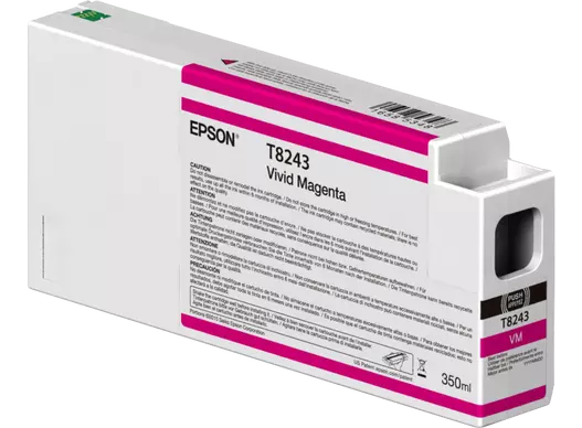 New, Pre-Owned - Epson 824 Magenta Ink Cartridge, T824300