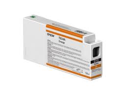 New, Pre-Owned - Epson T834A Standard Yield Orange Ink Cartridge, T834A00