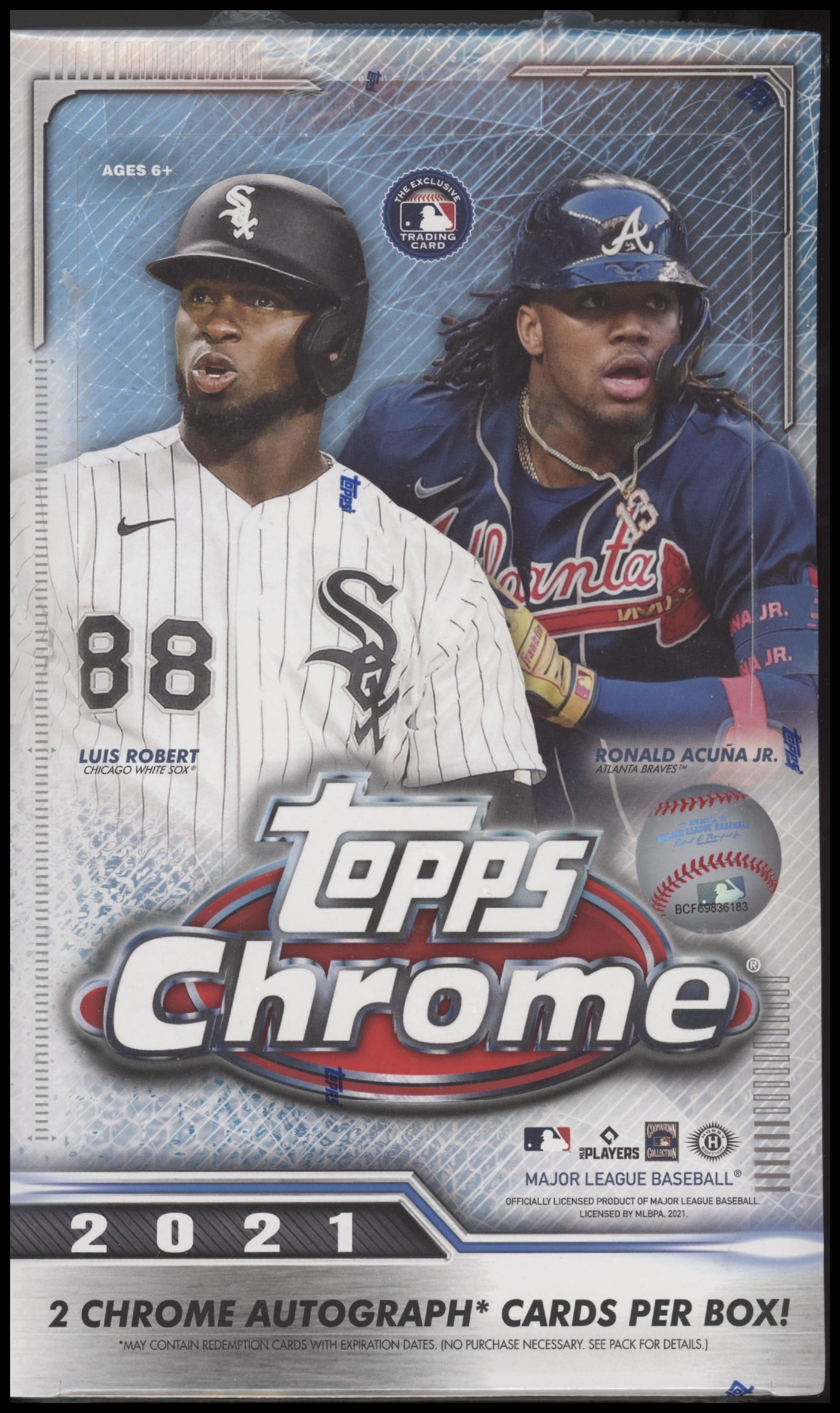 2021 Topps Chrome Hobby Box