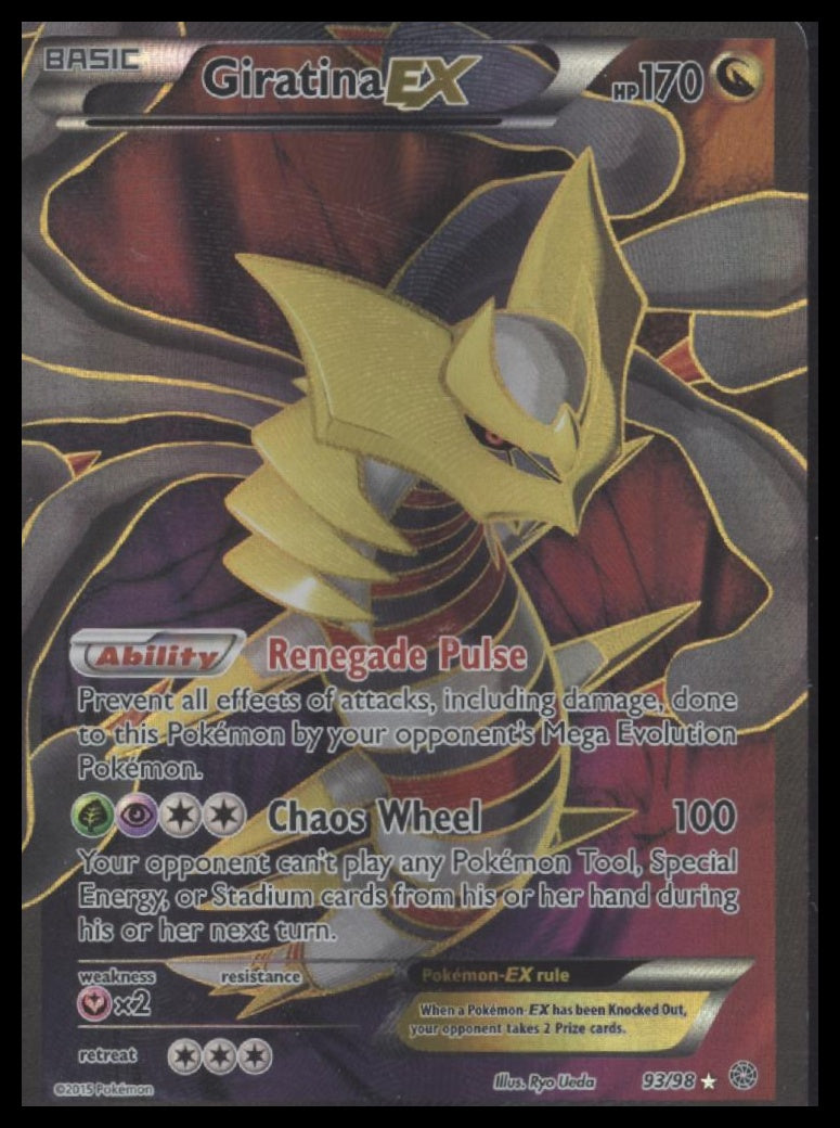 XY - Ancient Origins Giratina EX (93 Full Art) #93/98