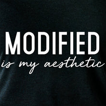 Modified is my Aesthetic  Tapered Long Sleeve Hoodie