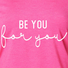 Be You, For You Black Tapered Long Sleeve Hoodie