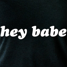 Hey Babe Tapered Long Sleeve Hoodie