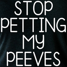 Stop Petting My Peeves Tapered Long Sleeve Hoodie