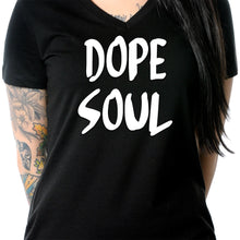 Dope Soul Tapered V-Neck Tee Shirt