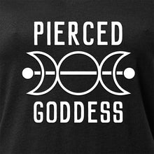 Pierced Goddess Tapered V-Neck Tee Shirt