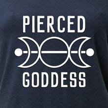 Pierced Goddess Tapered V-Neck Tee Shirt