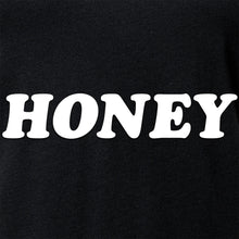 Honey Black V-Neck Tee Shirt