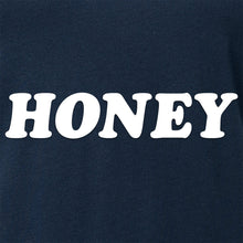 Honey Black V-Neck Tee Shirt
