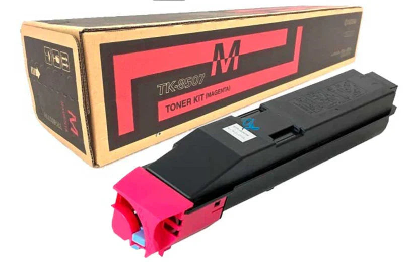 New, Pre-Owned - Kyocera TK-8507 Standard-Yield Magenta Toner Cartridge, TK-8507M
