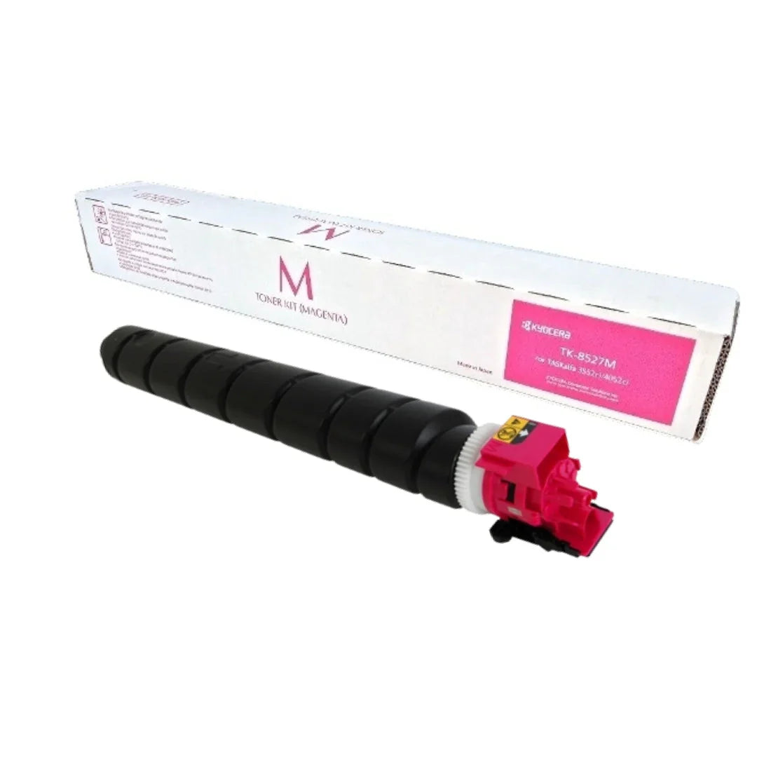 New, Pre-Owned - Kyocera TK-8527 Standard Yield Magenta Toner Cartridge, TK-8527M