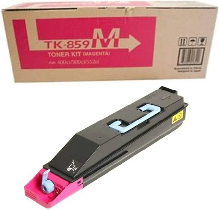 New, Pre-Owned - Kyocera TK-859 Standard Yield Magenta Toner Cartridge, TK-859M