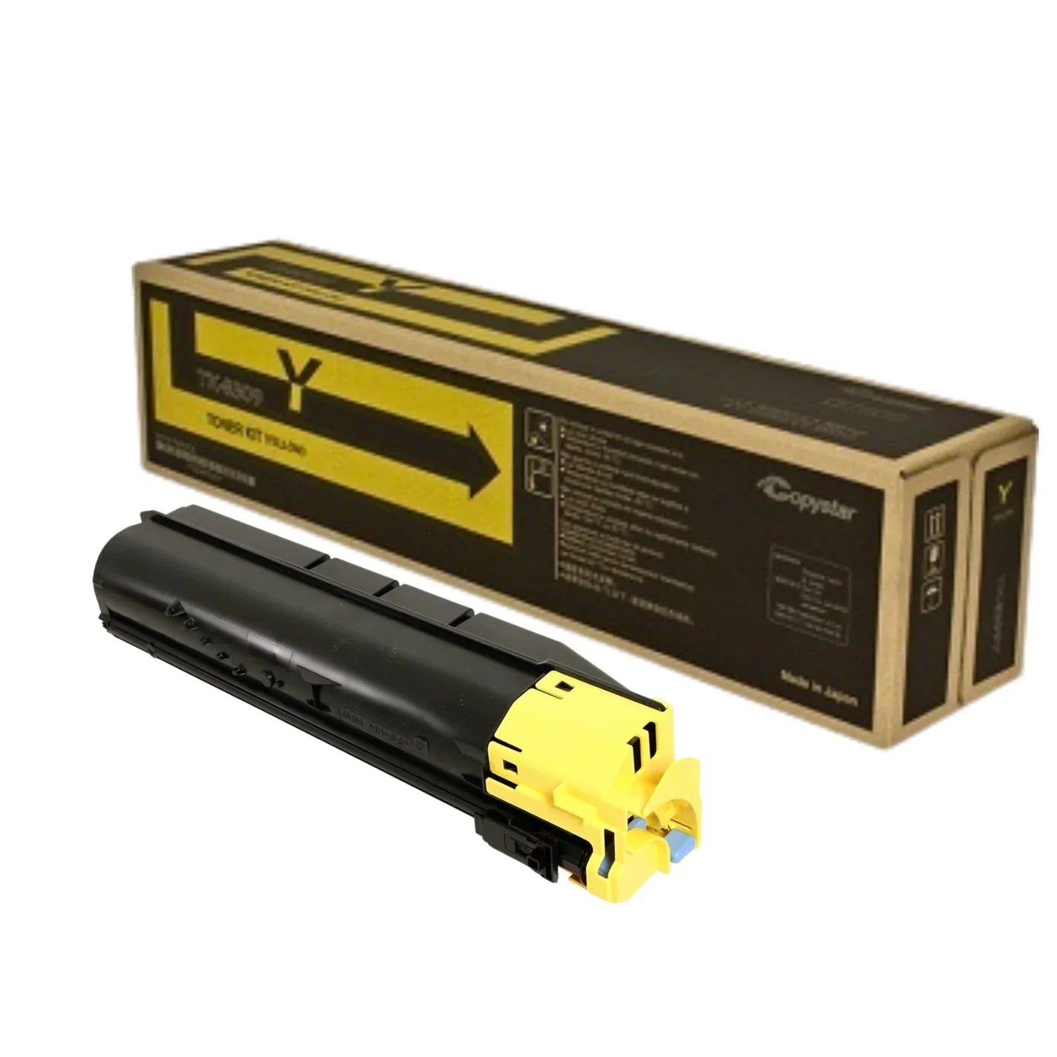 New, Pre-Owned - Kyocera TK-8509 High Yield Yellow Toner Cartridge, TK8509Y