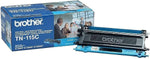New, Pre-Owned - Brother TN115C Cyan High-Yield Toner Cartridge, TN-115C