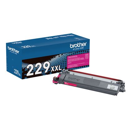New, Pre-Owned - Brother TN-229XXL Super High Yield Magenta Laser Toner Cartridge