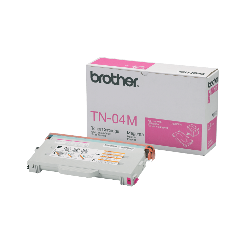 New, Pre-Owned - Brother TN04M Magenta Toner Cartridge