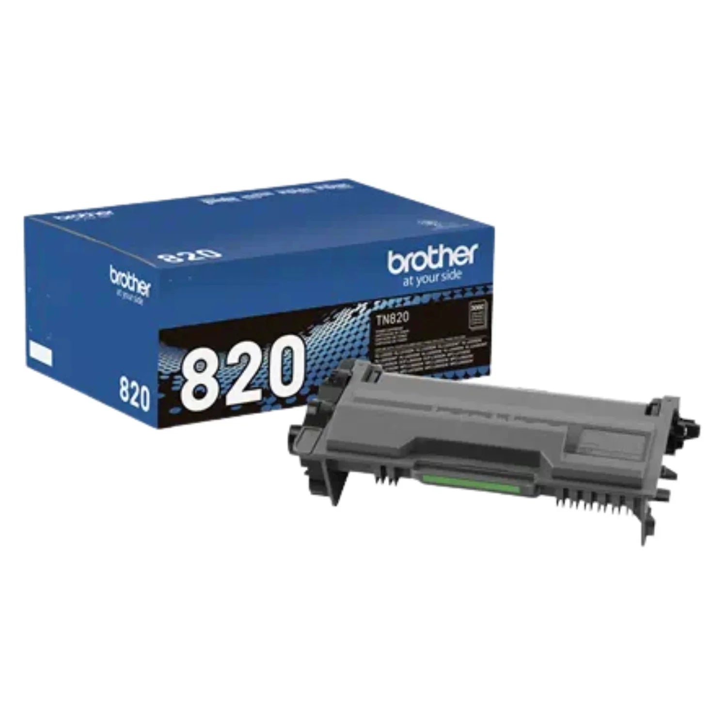 New, Pre-Owned - Brother TN820 Standard Yield Black Toner Cartridge, TN-820