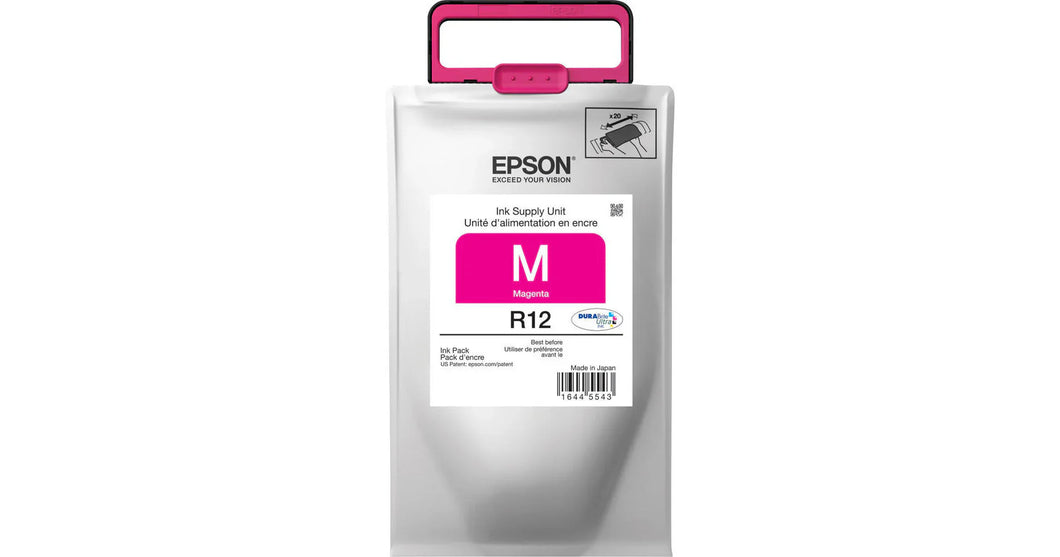 New, Pre-Owned - Epson R12 Standard Yield Magenta Ink Cartridge, TR12320