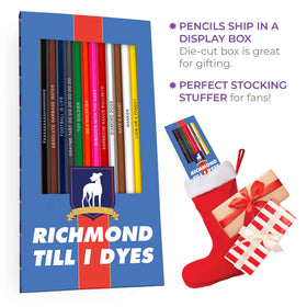 Richmond Till I Dyes Colored Pencil Set for Fans of Lasso