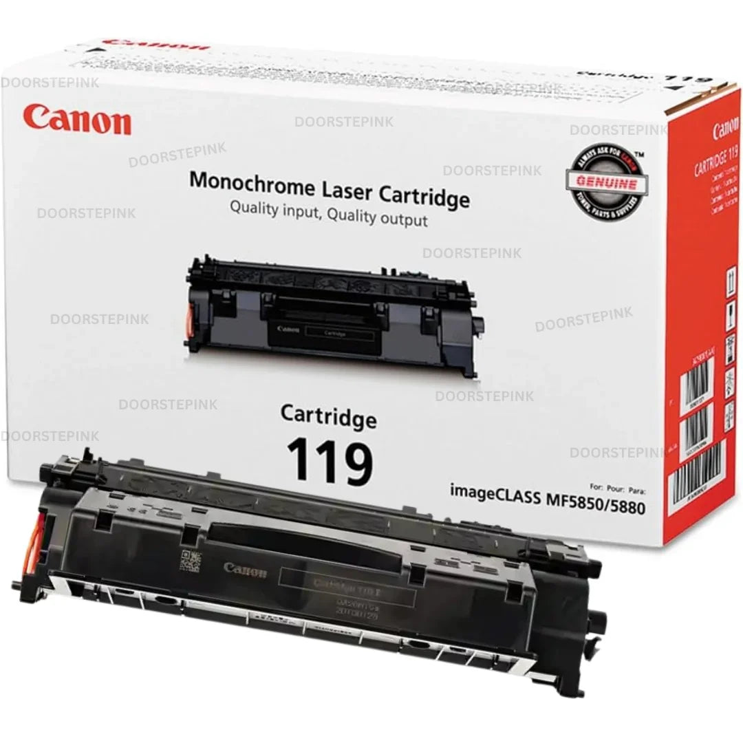 New, Pre-Owned - Canon 119 High-Yield Black Toner Cartridge, 3480B001Â